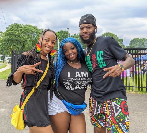 band during Juneteenth